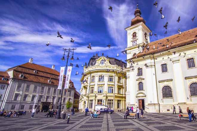 Luxury Center City Sibiu Dış mekan fotoğraf